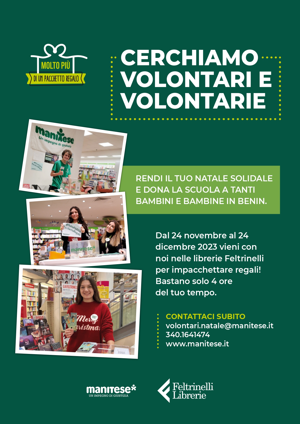 proposta di volontariato per il periodo natalizio sc 24 novembre