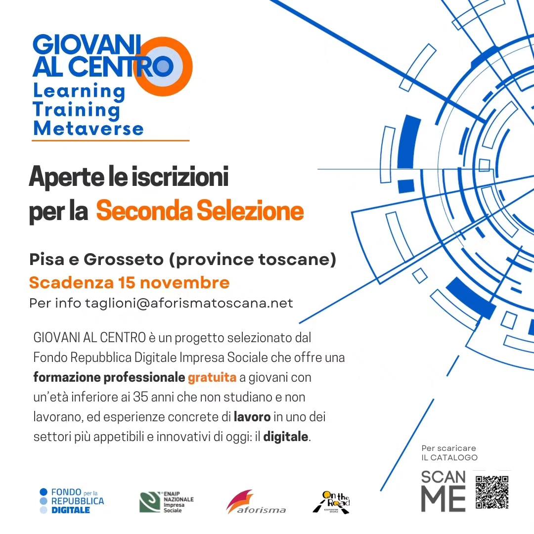 Giovani Al Centro - Catalogo Corsi sc 15 novembre