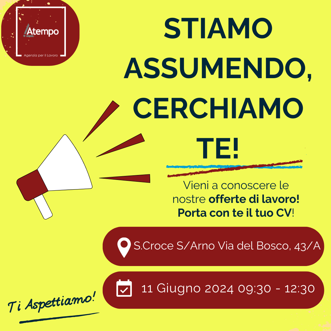 Openday Atempo  S.Croce Sull'Arno 