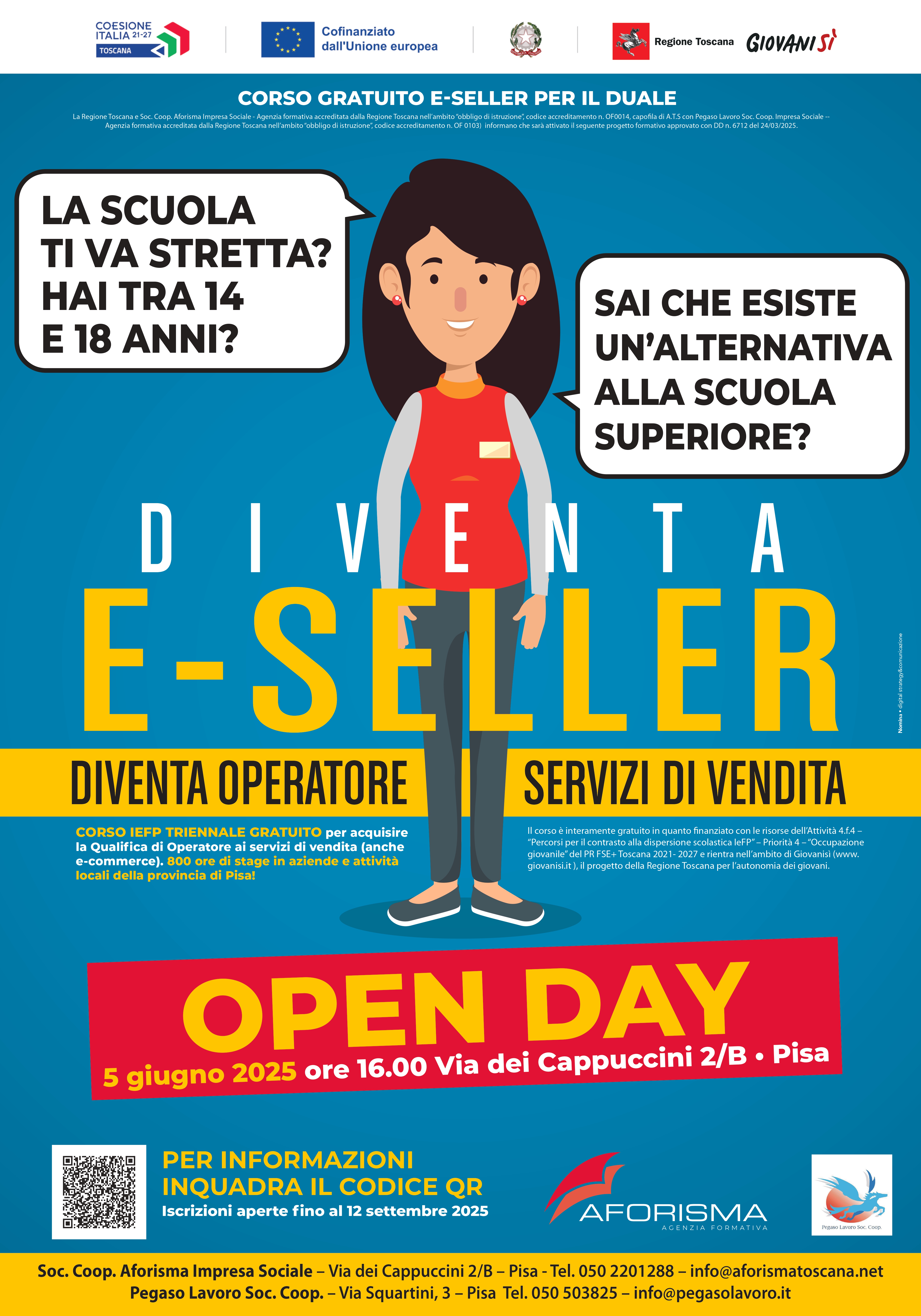 Commesso/a presso negozi/grande distribuzione ma anche nell'e-commerce.