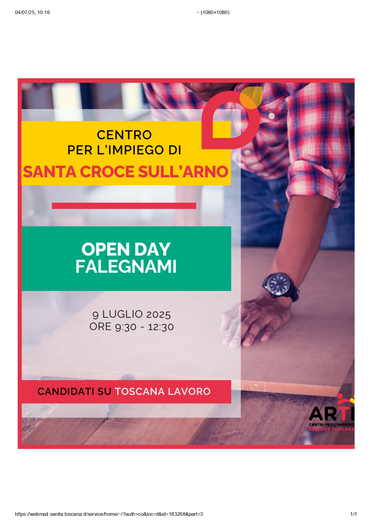 Open Day Falegnameria
