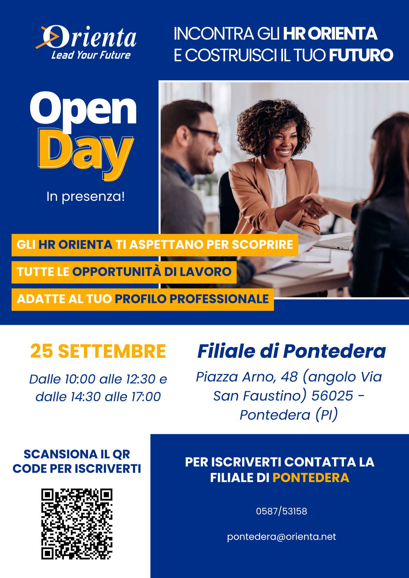 Open day Orienta Agenzia per il lavoro 