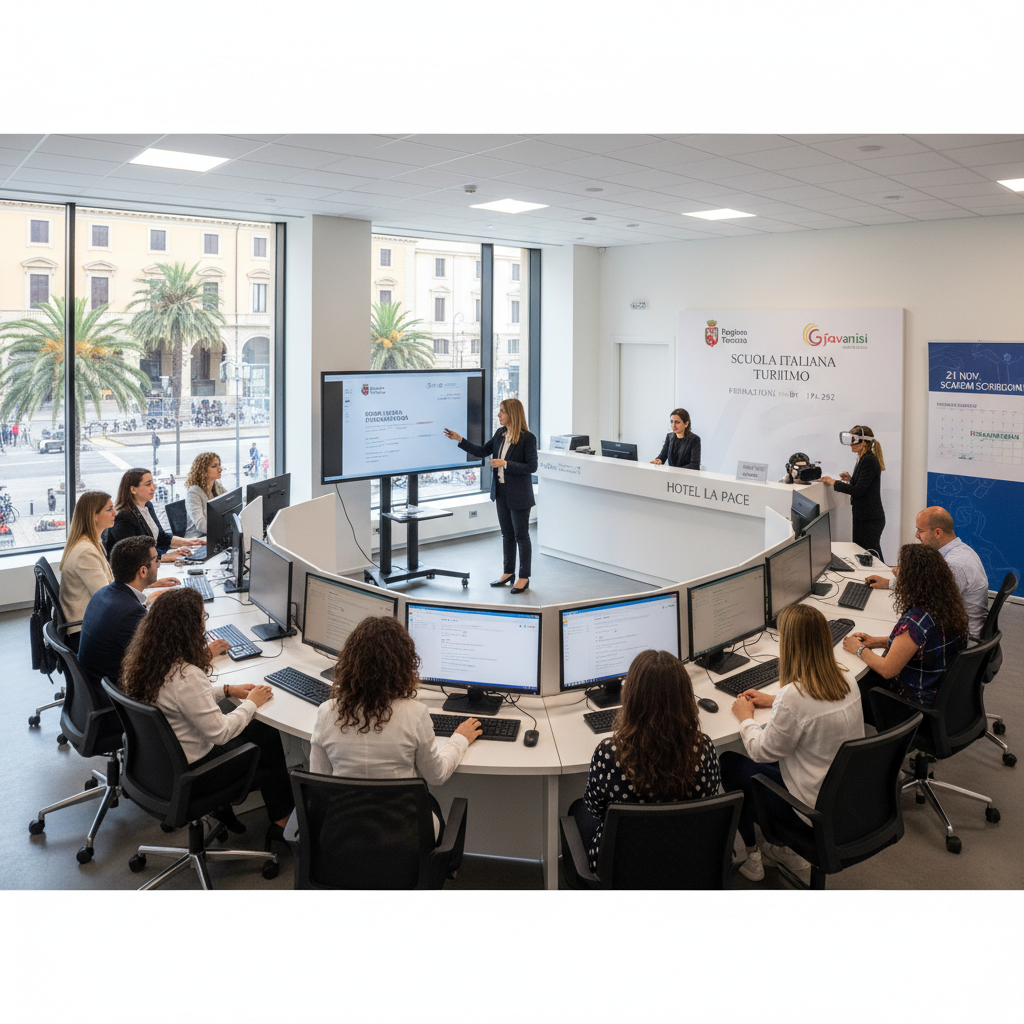 Addetto al servizio di accoglienza, all'acquisizione di  prenotazioni, alla gestione dei reclami ed all'espletamento delle  attività di segreteria amministrativa (FP. 252)