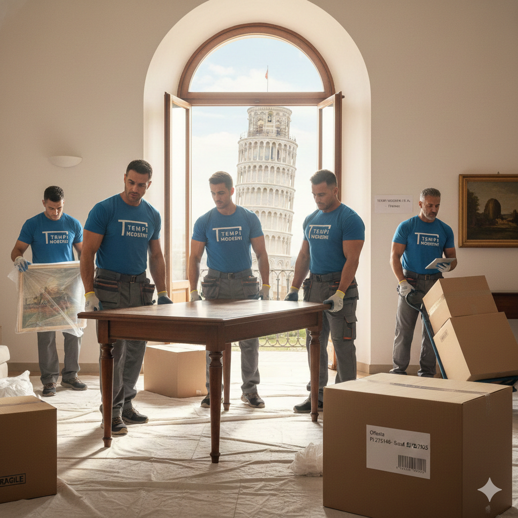 💼 Assunzione Immediata: 5 Facchini Traslocatori per Pisa e Cascina (Tempo Determinato)