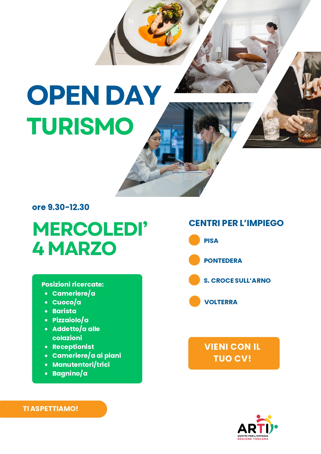 OPEN DAY settore Turismo