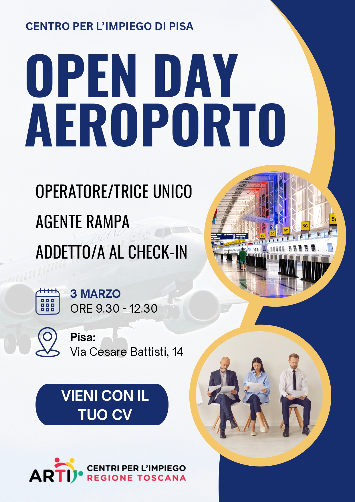 OPEN DAY Aeroporto - Pisa