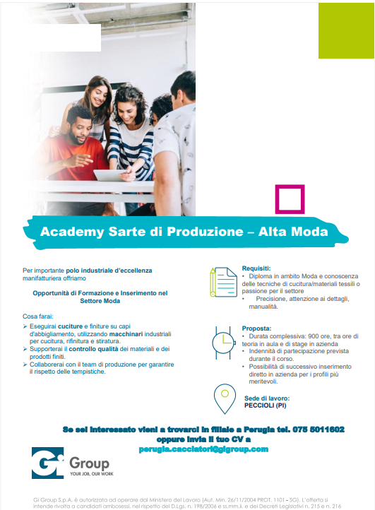 Corso Sartoria - Peccioli 