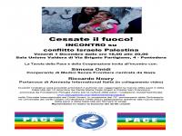 INCONTRO su conflitto Israele Palestina 