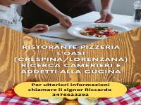 cercasi camerier* e aiuto in cucina 