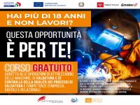 "Addetto attrezzaggio delle macchine, di saldatura e di controllo della qualità dei processi di saldatura"