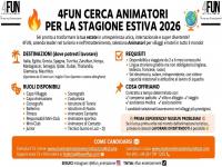 ☀️ Stagione 2026: 4FUN cerca staff per il turismo e l'intrattenimento