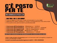 BANDO DI SERVIZIO CIVILE UNIVERSALE - Comune di Pontedera - Progetto  biblioteche