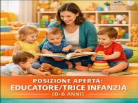 EDUCATORE/EDUCATRICE per polo infanzia 0-6 anni - Bientina