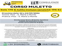 Patentino muletto