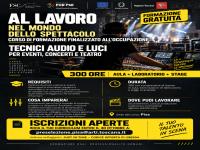 CORSO GRATUITO - Tecniche Audio e Luci per eventi, concerti e teatro