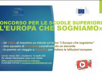 "L'Europa che sogniamo": concorso per le scuole superiori italiane