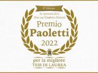 Premio Paoletti 2022 - Ottava edizione del Concorso nazionale dedicato alla memoria della Dott.ssa Elisabetta Paoletti